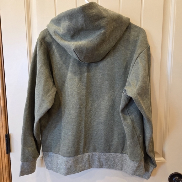 Alpine Design Women's Fleece Hiking Hoodie Olive Haze Heather Large New - Picture 9 of 14